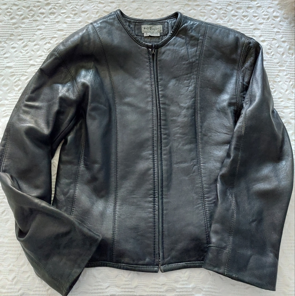 Vintage Holt Renfrew Leather Jacket